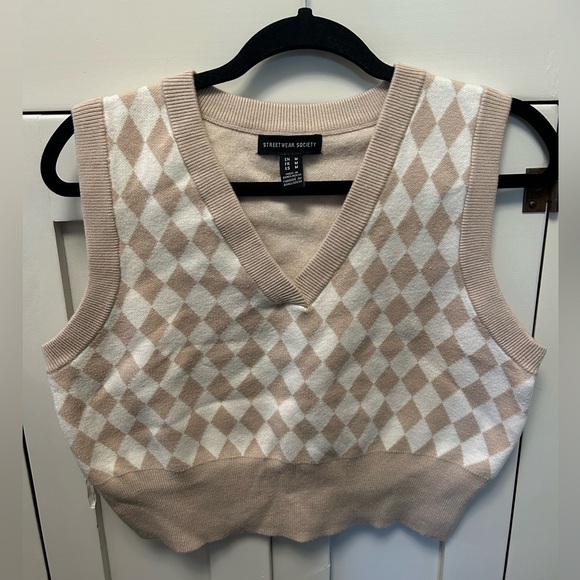 ⚡️2 for 10$!⚡️Cropped Sweater Vest - Picture 1 of 3